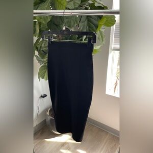 Pull&Bear Classic Black Pencil Skirt